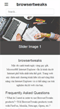 Mobile Screenshot of browsertweaks.com