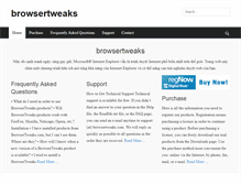 Tablet Screenshot of browsertweaks.com